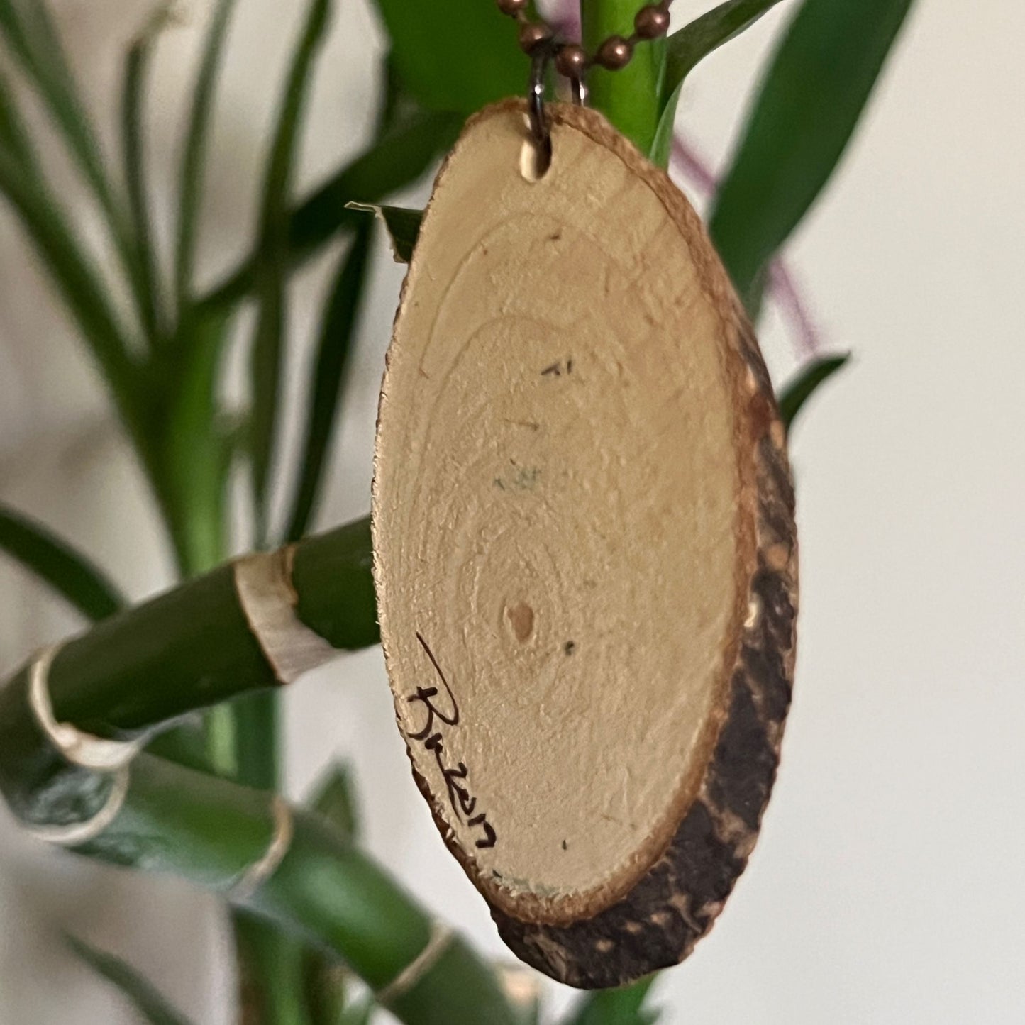 Enchanted Tree Large Pendant Mulit-Green