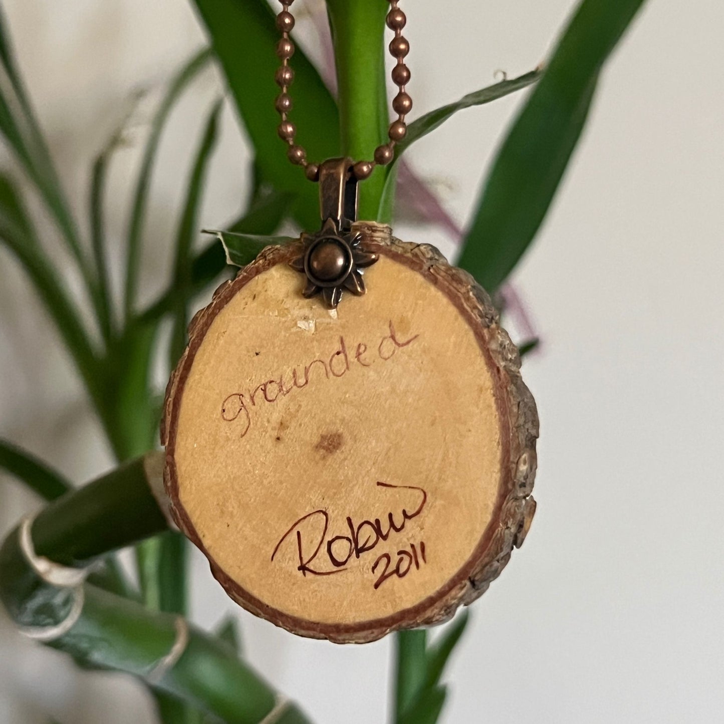 Enchanted Tree Large Round Pendant