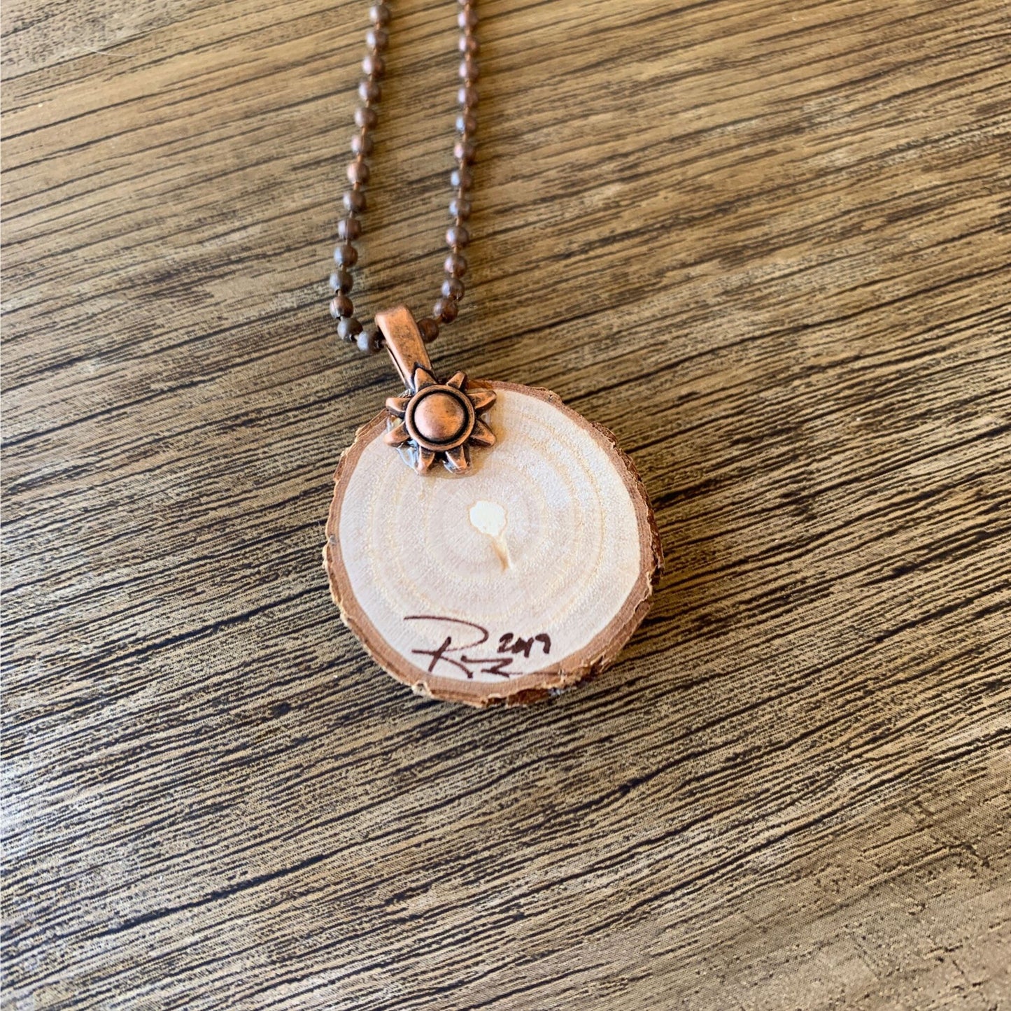 Enchanted Tree Pendant Purple