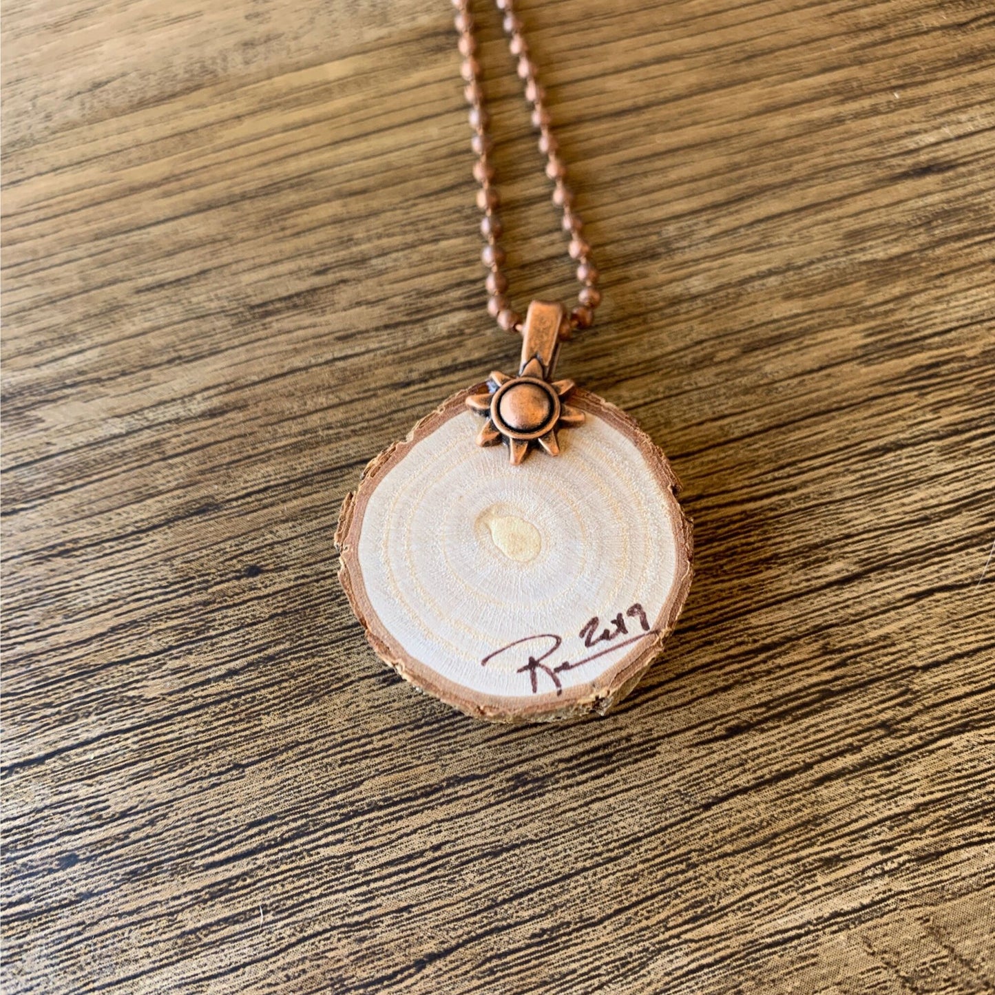 Enchanted Tree Pendant Plum Purple