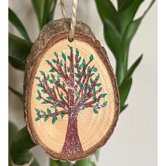 Sparkly Brown Tree Trunk - Mini  Enchanted Tree Wall Hanging