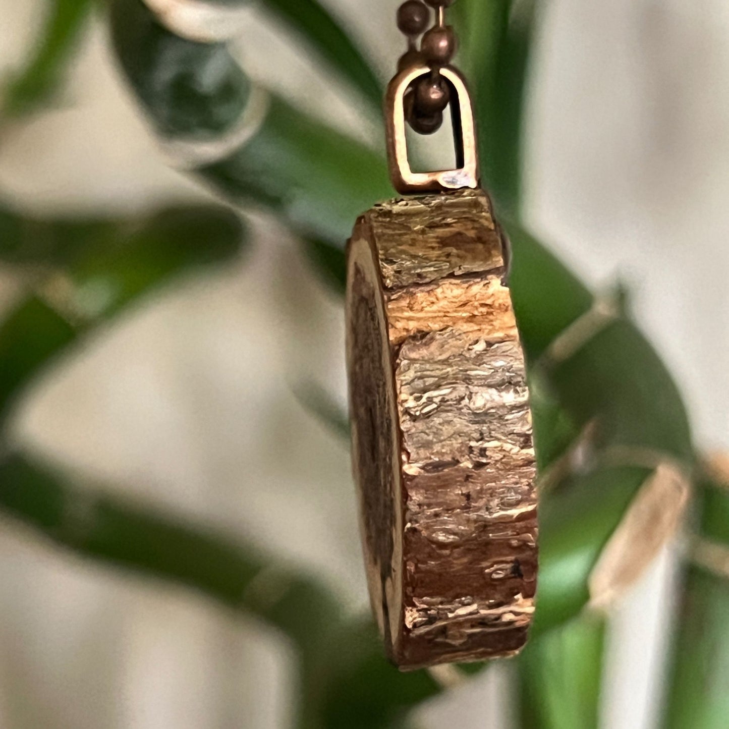 Enchanted Tree Pendant Dark Pink