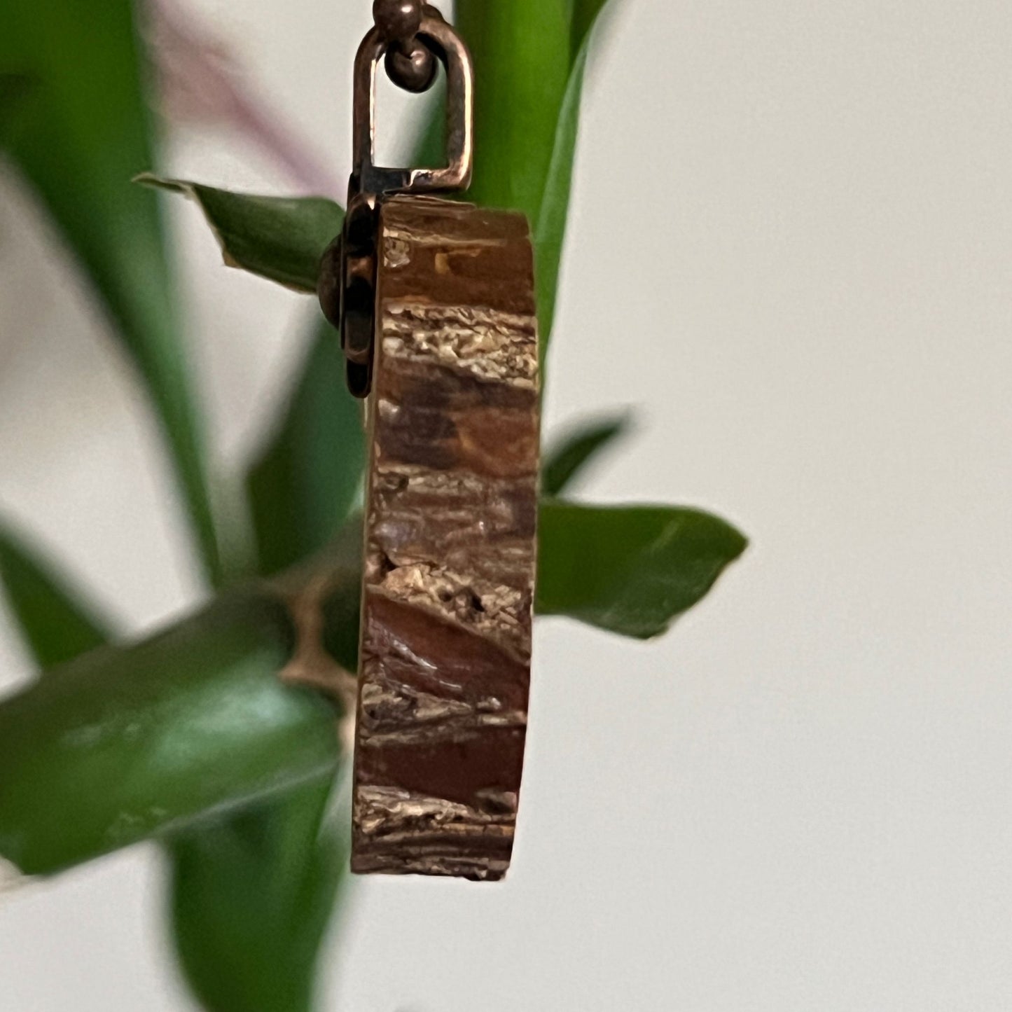 Enchanted Tree Pendant Sparkly Green