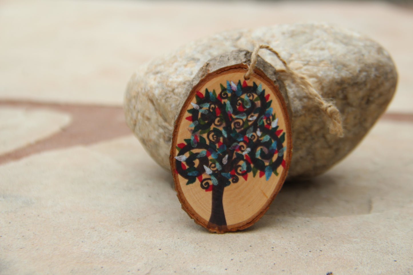 Multi-Colored Leaves - Mini Enchanted Tree Wall Hanging