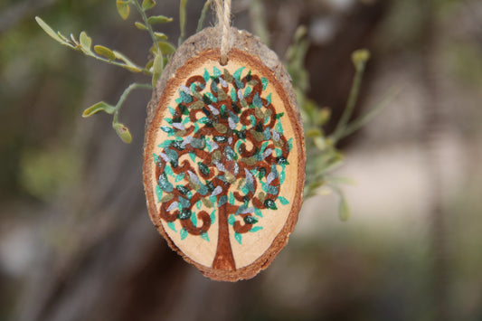 Swirly Branches - Mini Enchanted Tree Wall Hanging