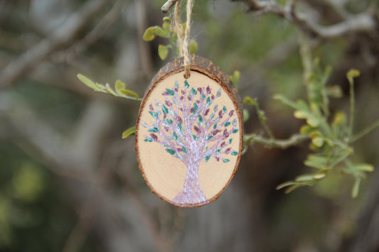 Purple Tree - Mini Enchanted Tree Wall Hanging