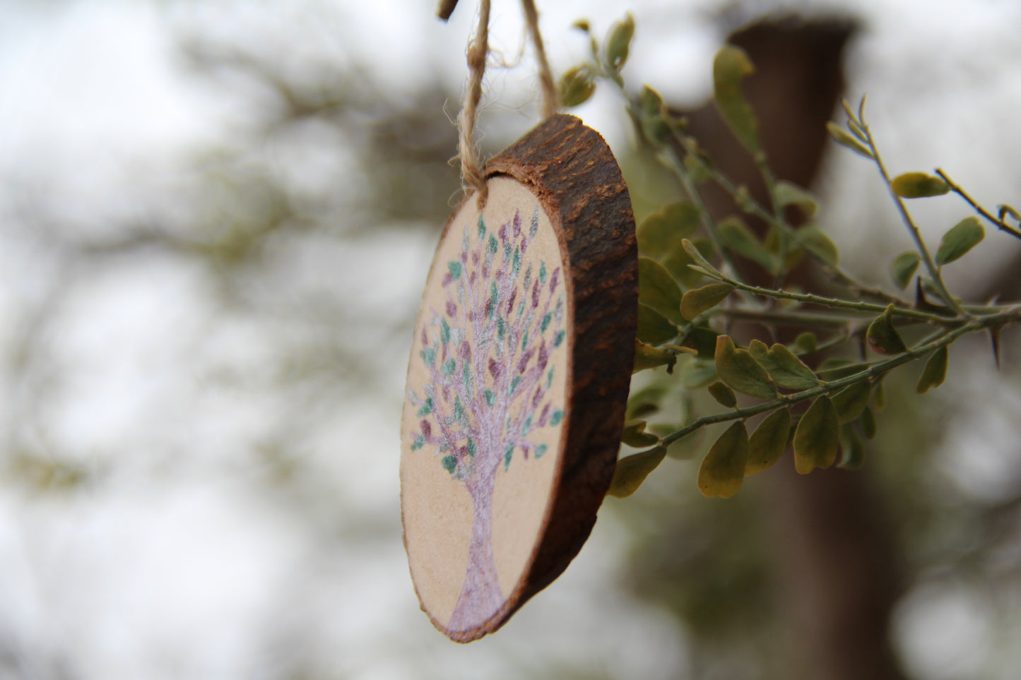 Purple Tree - Mini Enchanted Tree Wall Hanging