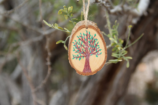 Sparkly Brown Tree Trunk - Mini  Enchanted Tree Wall Hanging